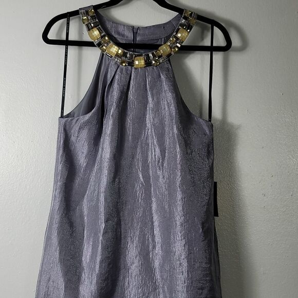 Alexia Admor Jeweled Neckline Dress - Picture 3 of 12